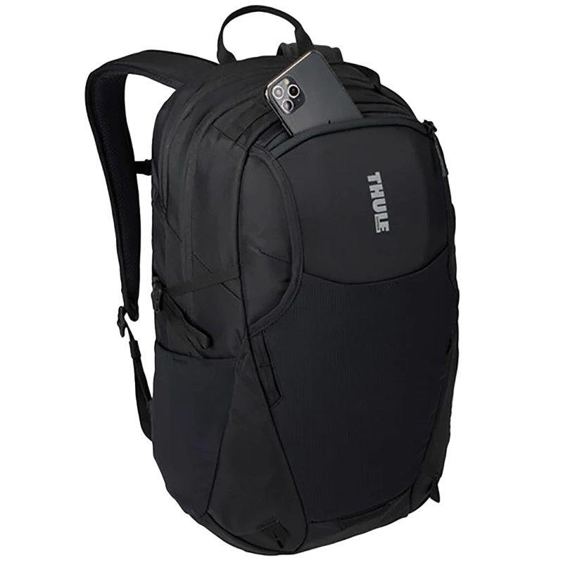 Rucsac pentru laptop thule enroute, 15.6", nailon 330d mini ripstop, poliester 600d, negru 8