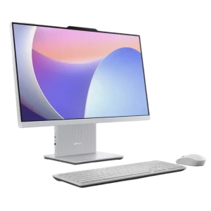 Моноблок Lenovo IdeaCentre 3 24ARR9, 23,8", AMD Ryzen 5 7535HS, 16Гб/512Гб, Без ОС, Cloud Grey