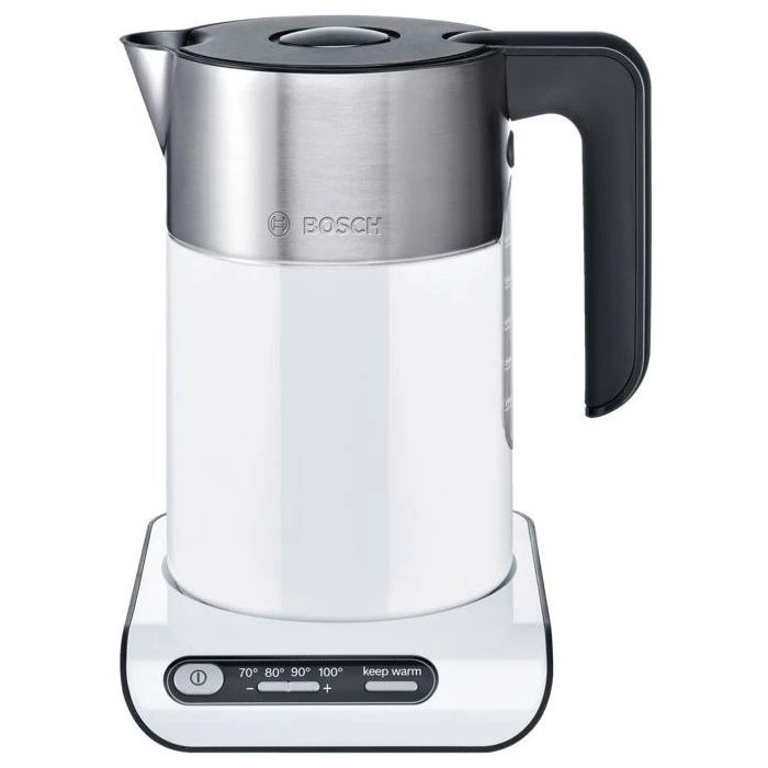 Fierbător electric bosch styline twk8611p, white inox 3