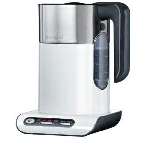 Электрочайник bosch styline twk8611p, white inox