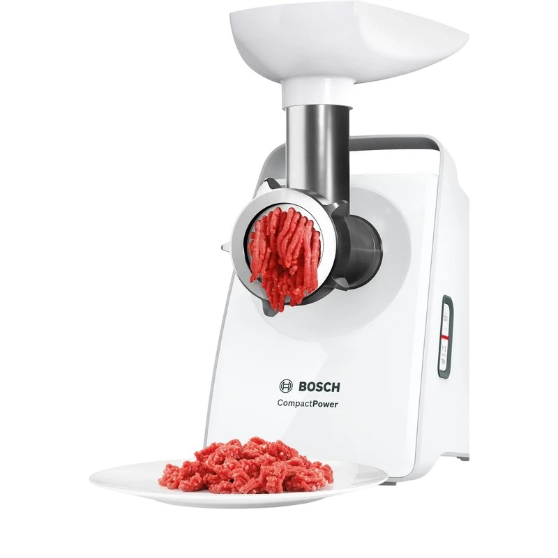 Mașină de tocat carne bosch mfw3x14w, alb 9