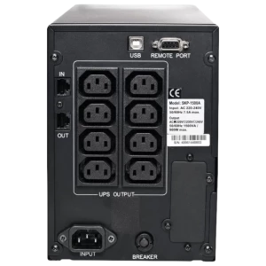 Источник бесперебойного питания PCM SPT-1000, Линейно-интерактивный, 1000VA, Башня