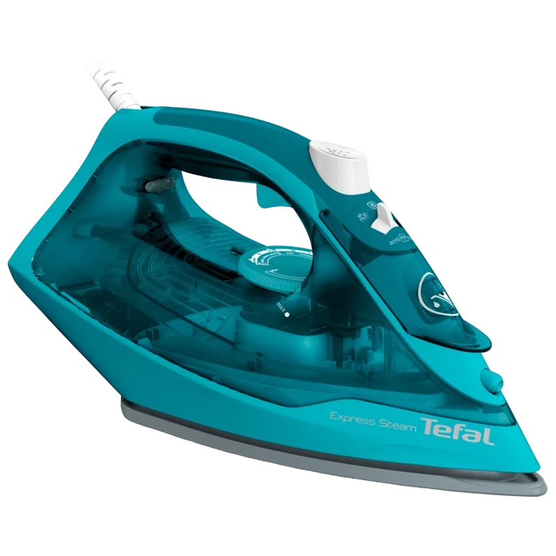 Fier de călcat tefal fv2867e0, 2400w, turcoaz 9
