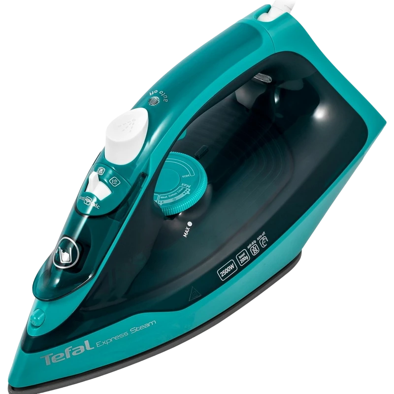 Fier de călcat tefal fv2867e0, 2400w, turcoaz 2