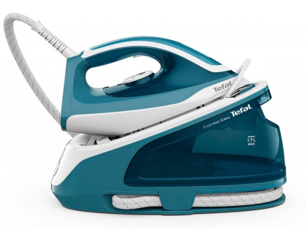 Fier de călcat cu generator de abur tefal sv6131e0, 2200w, albastru deschis 3