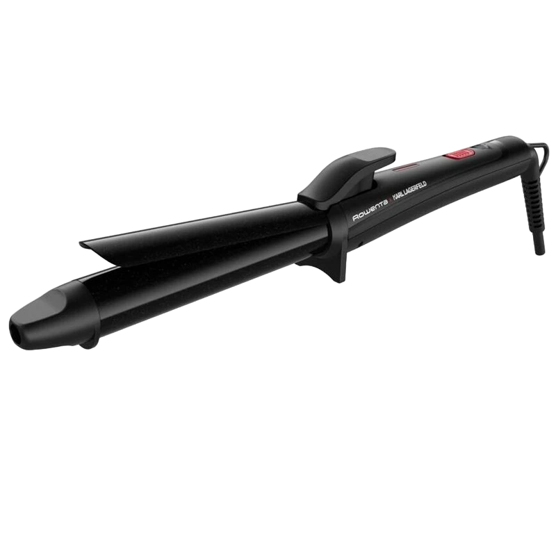 Плойка rowenta karl lagerfeld curling tong cf321lf0, чёрный 5