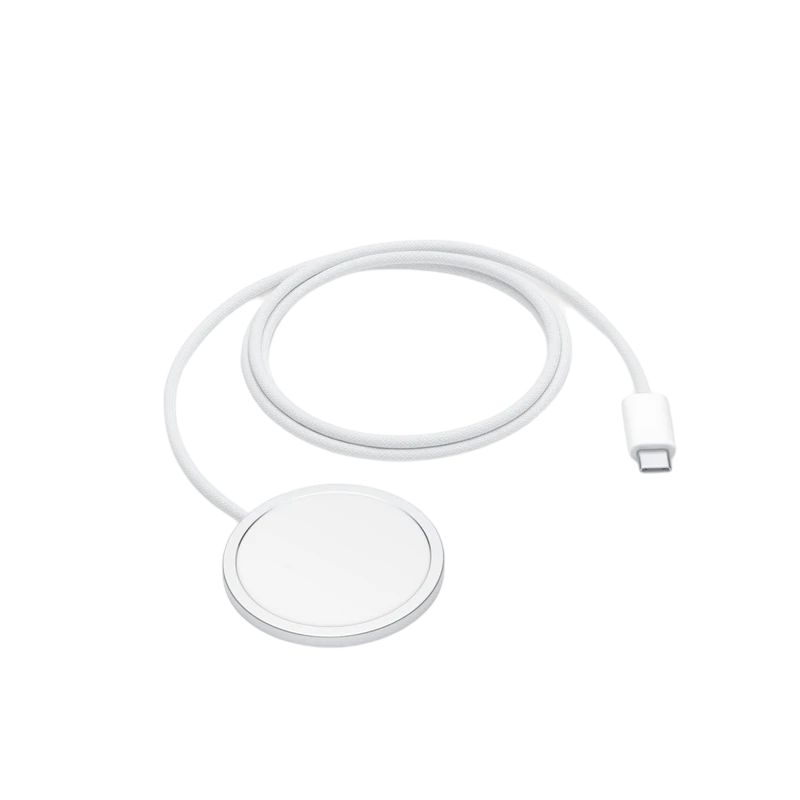 Беспроводная зарядка apple magsafe charger, 15вт, белый 6