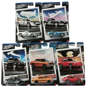 Набор hot wheels silver series 2025 «national icons» 1:64, в асс.