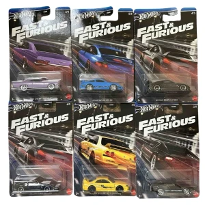 Hot wheels машинка из коллекций fast & furios 5 моделей