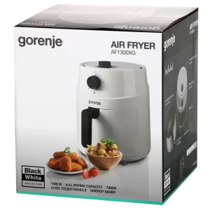 Аэрогриль gorenje af1300xg, белый | черный Thumbnail 4