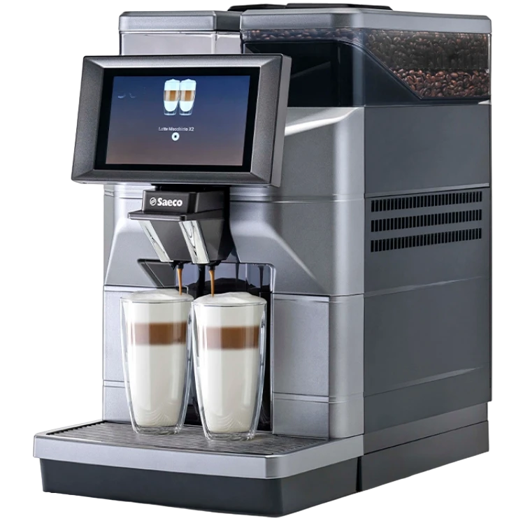 Кофемашина saeco magic m2, серебристый 2