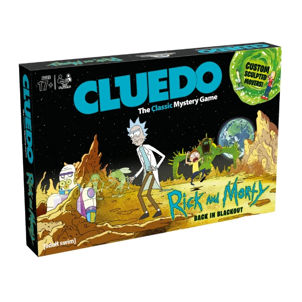 Настольная игра cluedo "рик и морти" (англ.) 3