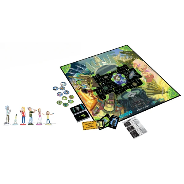 Настольная игра cluedo "рик и морти" (англ.) 2