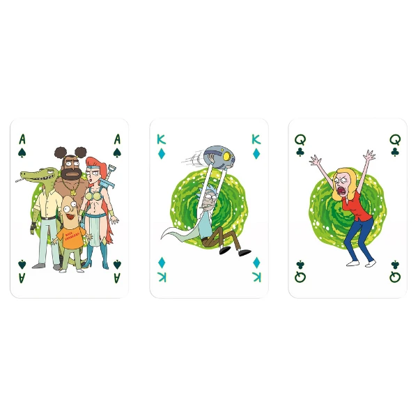 Карты игральные waddingtons no. 1 "рик и морти" 2