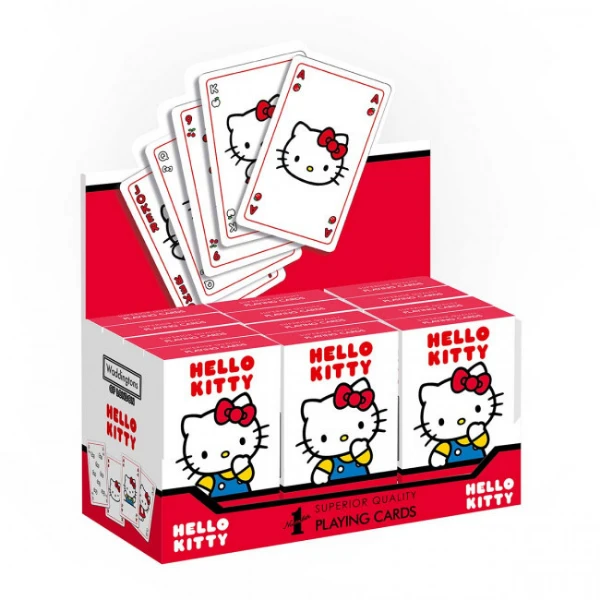 Cărţi de joc waddingtons no. 1 "hello kitty" 3