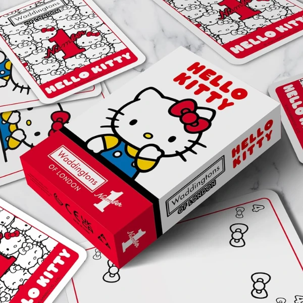 Cărţi de joc waddingtons no. 1 "hello kitty" 4
