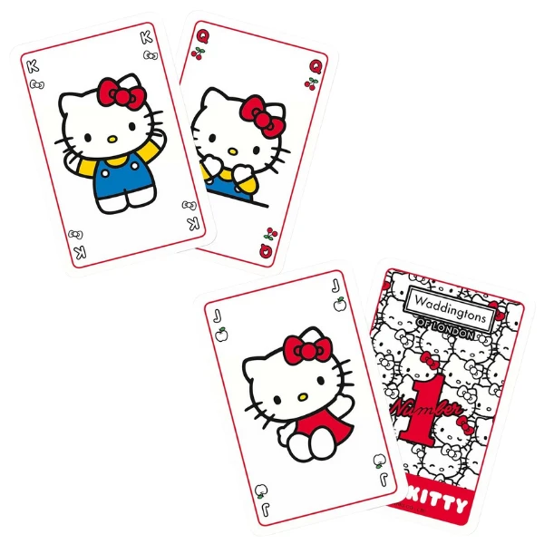 Cărţi de joc waddingtons no. 1 "hello kitty" 2