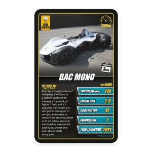 Joc de masă top trumps "mașini sport" (en) Thumbnail 6