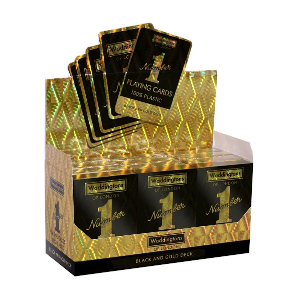 Карты игральные waddingtons no. 1 "black and gold deck" 3