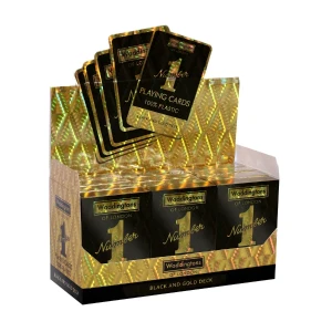 Карты игральные waddingtons no. 1 "black and gold deck" Thumbnail 3