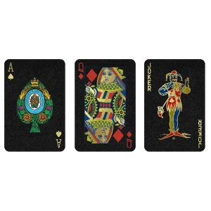 Карты игральные waddingtons no. 1 "black and gold deck" Thumbnail 2