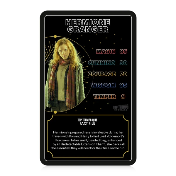 Настольная игра top trumps "герои хогвартса" (англ.) 3
