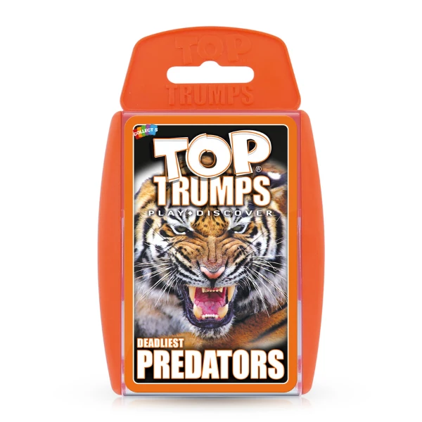 Joc de masă top trumps "prădători" (en) 8