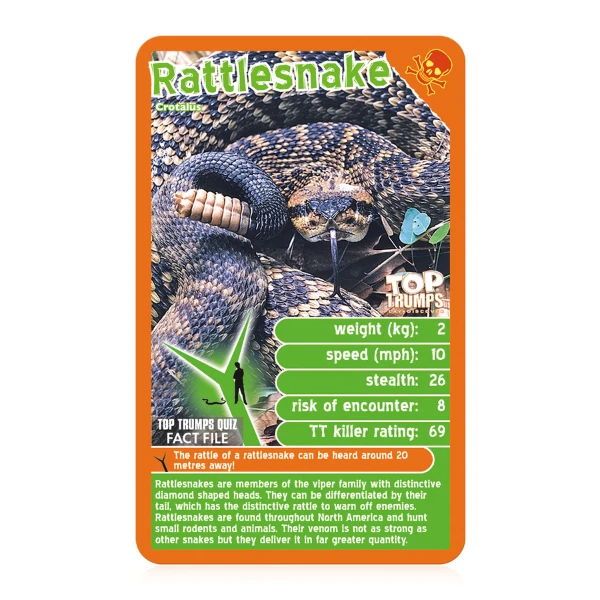 Joc de masă top trumps "prădători" (en) 4