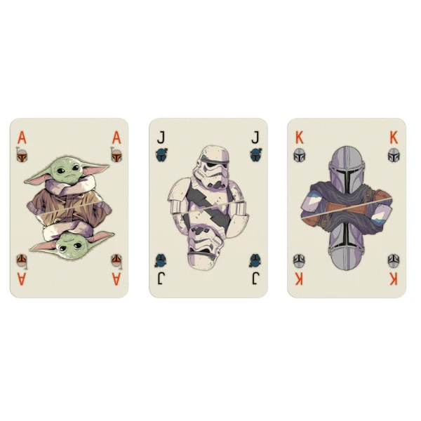 Карты игральные waddingtons no. 1 "star wars: мандалорец" 4