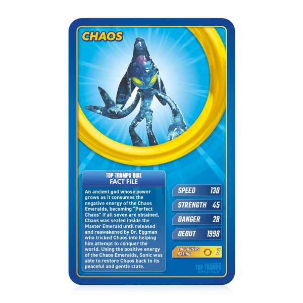Joc de masă top trumps "sonic" (en) 4