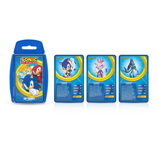 Joc de masă top trumps "sonic" (en) 6