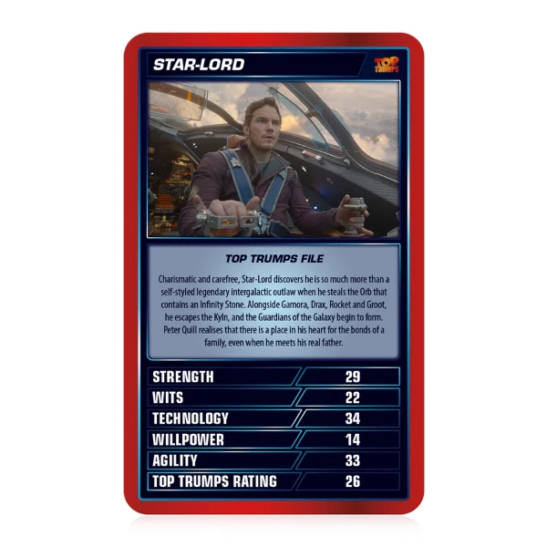 Joc de masă top trumps "universul cinematic marvel" (en) 4