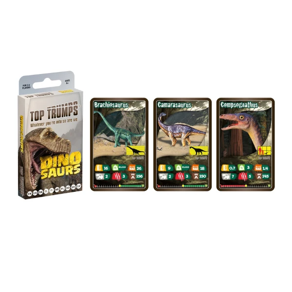 Joc de masă top trumps "dinozauri" (en) 9