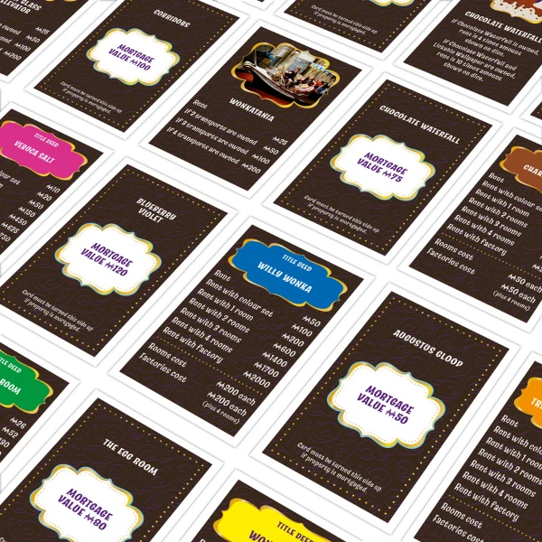 Joc de masă monopoly "willy wonka și fabrica de ciocolată" (en) 5