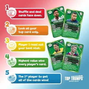 Настольная игра top trumps specials "world football stars" Thumbnail 6