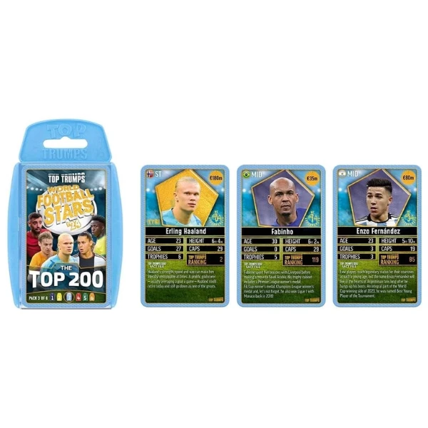 Настольная игра top trumps "world football stars 200" (3) 5