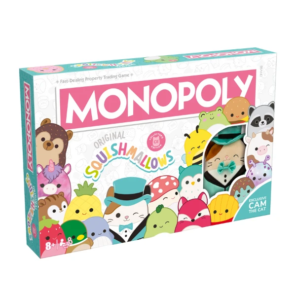 Настольная игра monopoly "squishmallows" (англ.) 3
