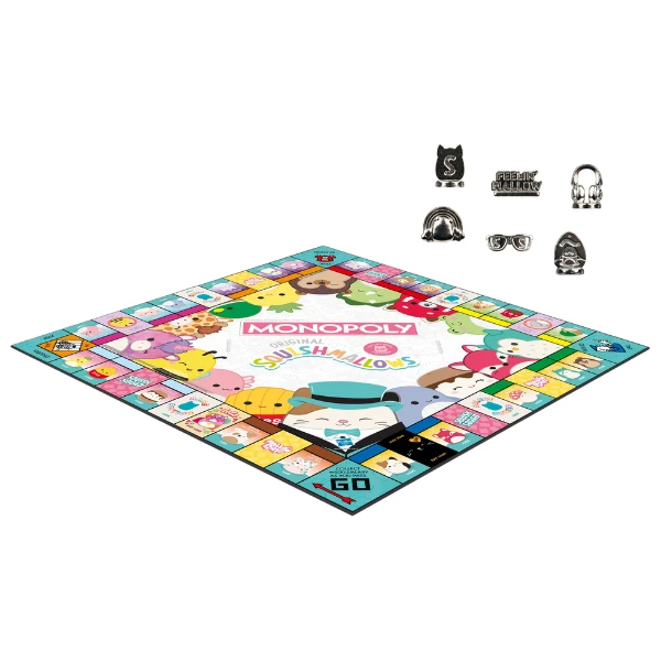Настольная игра monopoly "squishmallows" (англ.) 2