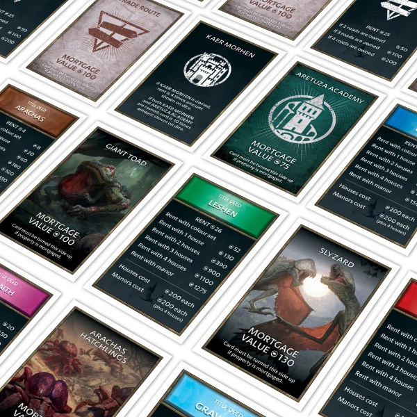 Joc de masă monopoly "the witcher" (en) 5