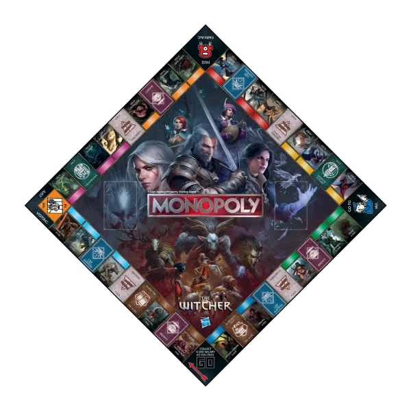 Joc de masă monopoly "the witcher" (en) 4