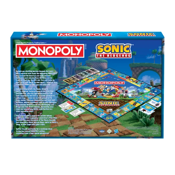 Joc de masă monopoly "sonic the hedgehog" (en) 9