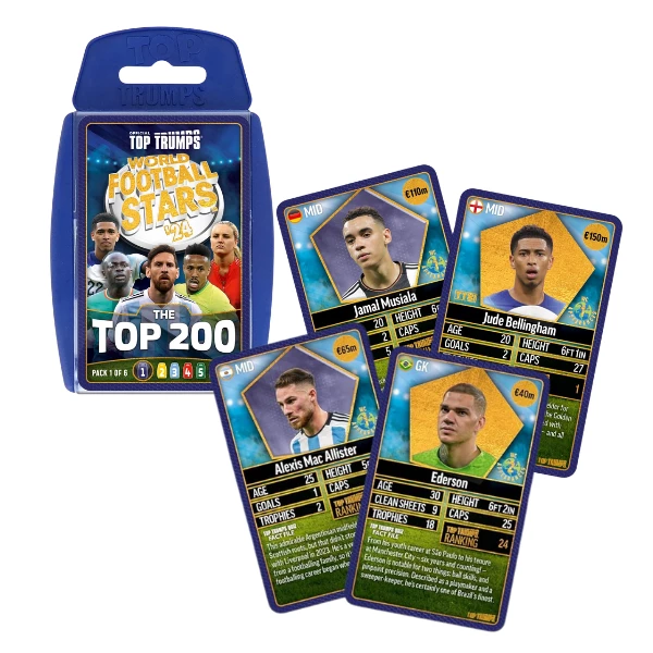 Joc de masă top trumps "world football stars 200" (1) 2