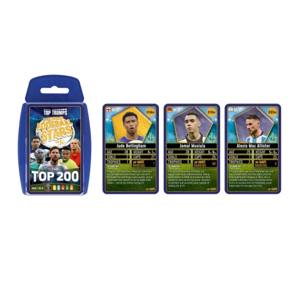 Настольная игра top trumps "world football stars 200" (1) 8