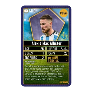 Joc de masă top trumps "world football stars 200" (1) Thumbnail 8