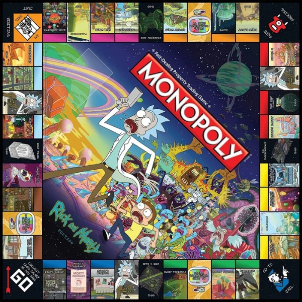 Joc de masă monopoly "rick și morty" (en) 7