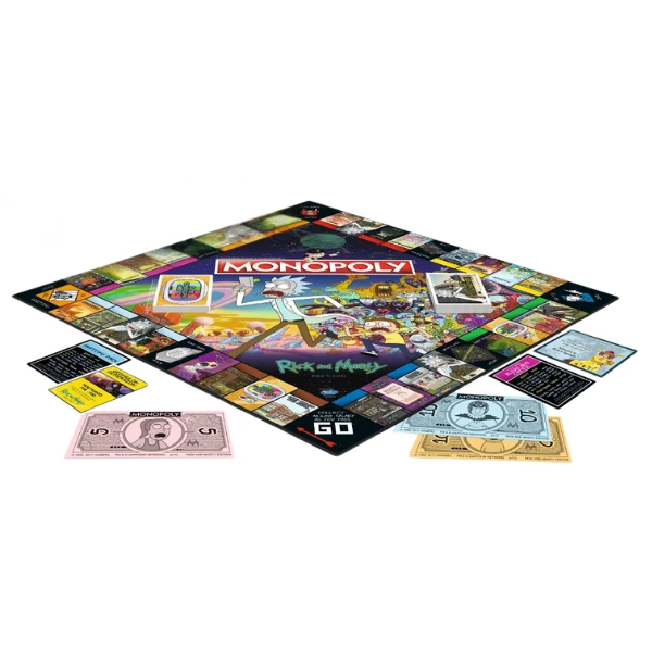 Joc de masă monopoly "rick și morty" (en) 2