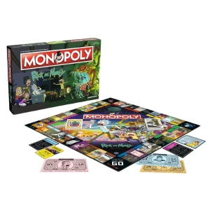 Настольная игра monopoly "рик и морти" (англ.)