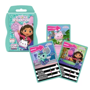Настольная игра Top Trumps Junior "Gabby's Dollhouse" (рум.)