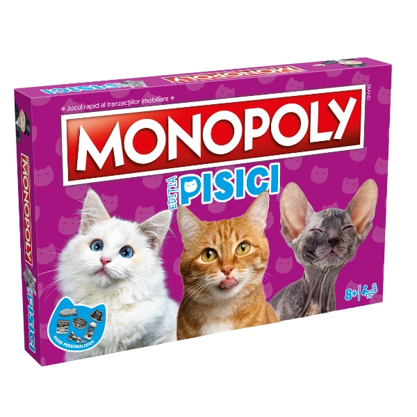 Настольная игра monopoly "кошки" (рум.) 3