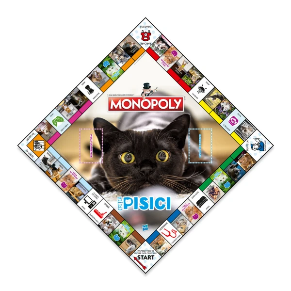 Настольная игра monopoly "кошки" (рум.) 4
